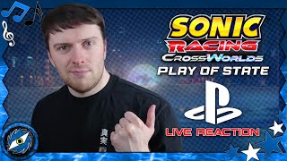 SONIC RACING CROSSWORLDS TRAILER - State Of Play (LIVE REACTION)