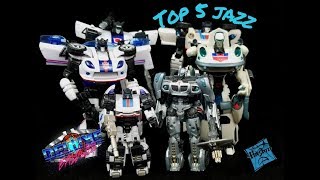 My top 5 Transformer Toy Figures:  Spotlight Jazz!