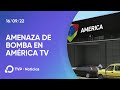 Amenaza de bomba en América TV