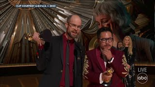 Daniel Kwan and Daniel Scheinert win Oscar for directing for 