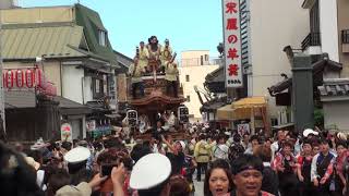 成田祇園祭2018　終日23　総引き３／３　ノーカット