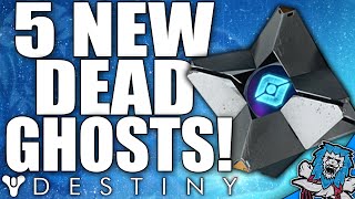 Destiny: 5x 秘密の新しい隠された DEAD GHOST ロケーション / The Taken King (DAT GRIMOIRE DOE!)