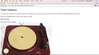 Common HTML Errors
