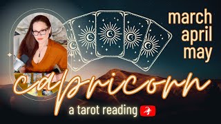 CAPRICORN ♑️ 3-Month Review (March-April-May 2025) | A Tarot Reading | February Bonus In-Depth