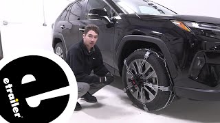 etrailer | Set up: Konig K-Summit Tire Chains on a 2022 Toyota RAV4