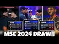 MSC 2024 GROUP DRAW IS OUT!! THIS IS THE CRAZIEST MSC GROUP STAGE EVER!! 🤯