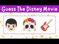 Guess The Disney Movie By Emoji | Disney Emoji Quiz