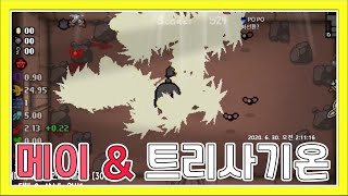 물을 다루는 메이? ㅣ 【아이작 - 트리사기온】