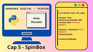 TKINTER - PYTHON - CAP 5 - SPINBOX