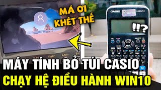 Lộ diện máy tính bỏ túi CASIO chạy hệ điều hành \