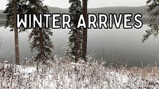 Falling Into Winter At The Off Grid Cabin