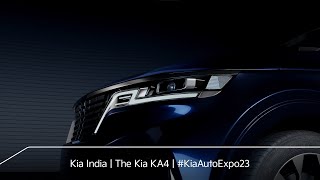 Kia India | The Kia KA4 | #KiaAutoExpo23