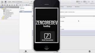 XCode 4 Tutorial Loading Screen - ZenCoreDev