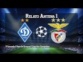 Dynamo Kyiv 0 - 2 BENFICA | Relato dos golos (Antena 1)