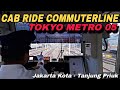 🇮🇩 TRAIN CAB RIDE INDONESIA | Jakarta kota - Tanjung Priuk. KRL Tokyo Metro 05