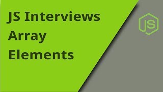 JS Interview - Array Indexes - Question 24