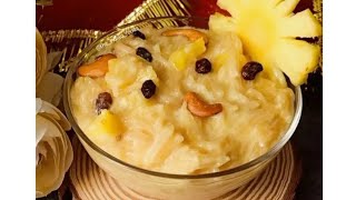 Pineapple Vermicelli Kheer Ganesh Chaturthi Prasad #the_indian_foods #pineapplekheer