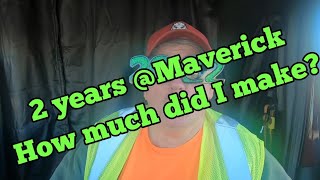 How much can a 2nd year flatbed truck driver make @MaverickTransLLC ?