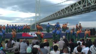 東京花火　～2012神戸よさこいまつり・2日目(舞子公園)