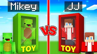 Mikey vs JJ TOYS Build Challenge in Minecraft (Maizen)