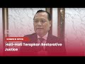 TVR 120 - Komisi III DPR RI : Hati-Hati Terapkan Restorative Justice