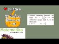 12. Tentukan persamaan bayangan dari fungsi f(x) = (4x-1)/(2x+2),x ≠-1 jika didilatasikan dengan pus