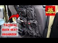 120 - Tactical Back Seat Organizer - by MAIKER OFFROAD - Jeep Wrangler JK