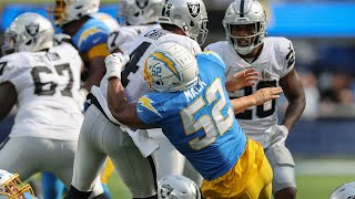 Khalil Mack's Top Plays In Chargers Debut vs Raiders | LA Chargers