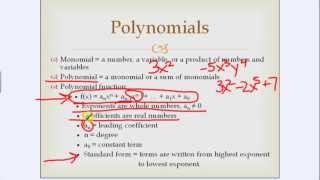 2 2 Evaluate & Graph Polynomial Functions