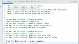 ▶ Java Collection Framework Interview Questions 1 _ Introduction - YouTube [720p]
