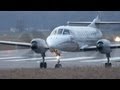 Fairchild Swearingen Metro 23 Take Off at Airport Bern-Belp - Nice Turboprop Sound