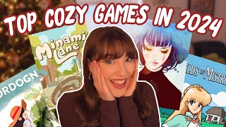 the TOP cozy games of 2024!!!!