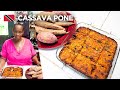 Hearty Cassava Pone by Ms. Cindy in Grande Riviere, Trinidad & Tobago 🇹🇹 Foodie Nation