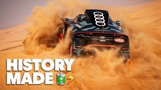 Dakar Rally Stage 3 Highlights: Audi Make History With The RS Q e-Tron ⚡️