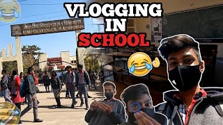 VLOGGING IN SCHOOL 🏫😱