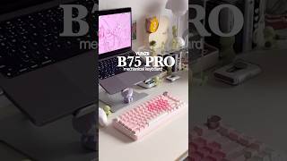 YUNZII B75 PRO PINK KEYBOARD #shorts