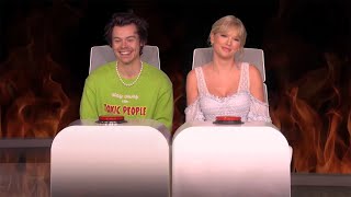 Harry Styles and Taylor Swift are in the Hot Seat!