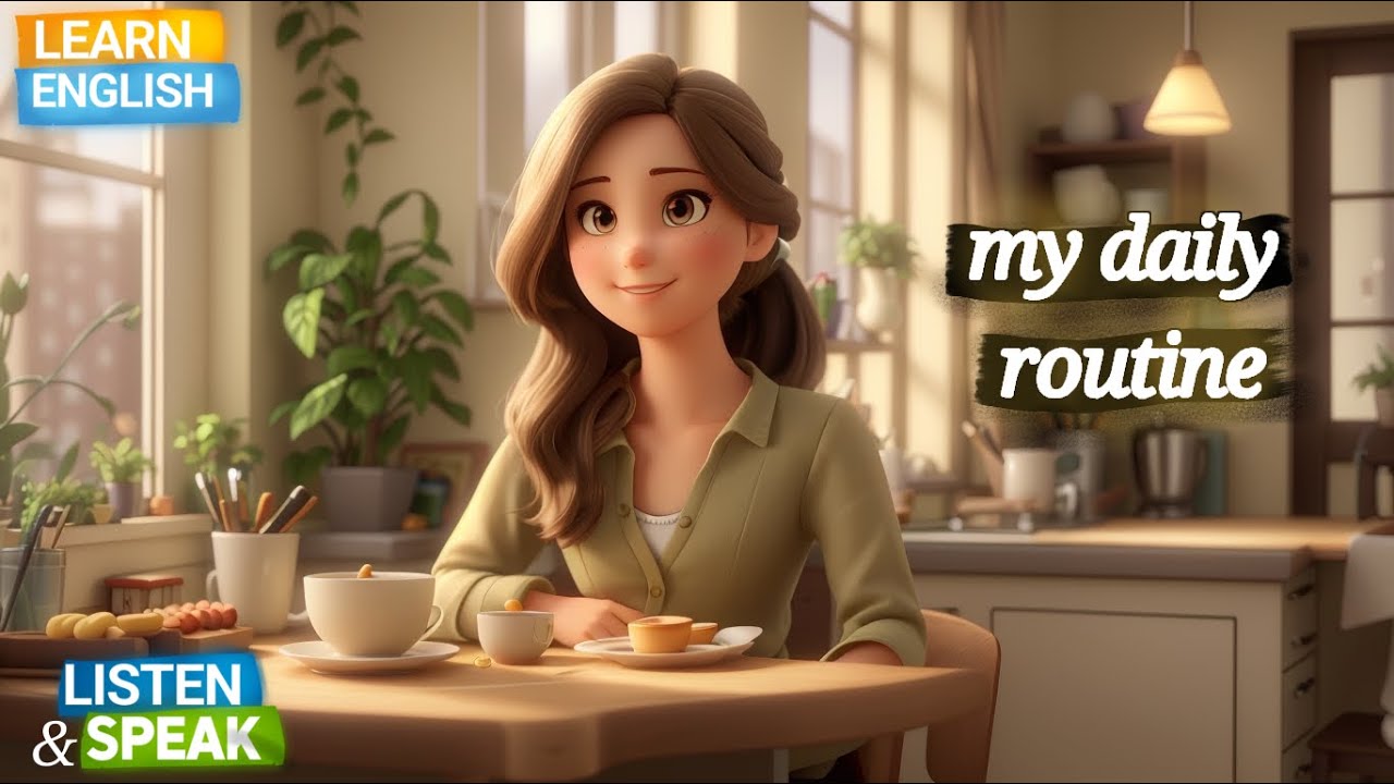 My Daily Routine Improve Your English English Listening Skills