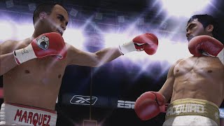Manny Pacquiao vs Juan Manuel Marquez 5 Full Fight - Fight Night Champion Simulation