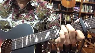 墨尔本的翡翠 (Acoustic Cover) on Recording King Harmonella RPH 07 Dirty Thirties Single O Parlor Guitar