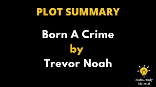 Plot Summary Of Born A Crime Of Trevor Noa