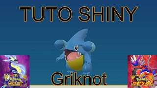 Griknot Shiny - Tuto - Pokemon Ecarlate et Violet