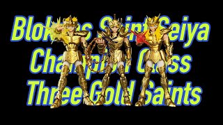 [TGBtoys] Brokees Saint Seiya Champion Class Aries Mu, Leo Aiolia \u0026 Scorpio Milo Unboxing