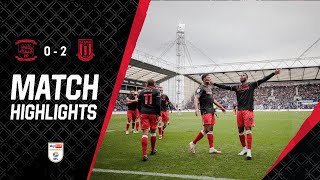 A win on the road! | Highlights | Preston North End 0-2 Stoke City