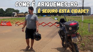 Passeio de MOTO pela terceira maior cidade de Rondônia