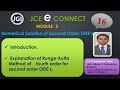 #16 || Numerical solutions of Second order ODE’s || Runge-Kutta Method of fourth order || By Shafiq