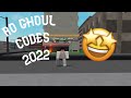 All Working Ro Ghoul Codes | MAY 2022