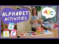 Toddler and Preschool Alphabet Activities