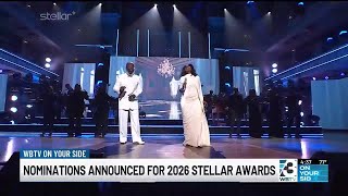 Nominations announced for 2026 Stellar Awards