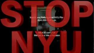 Call to Action- STOP NYU's 2031 Expansion Plan